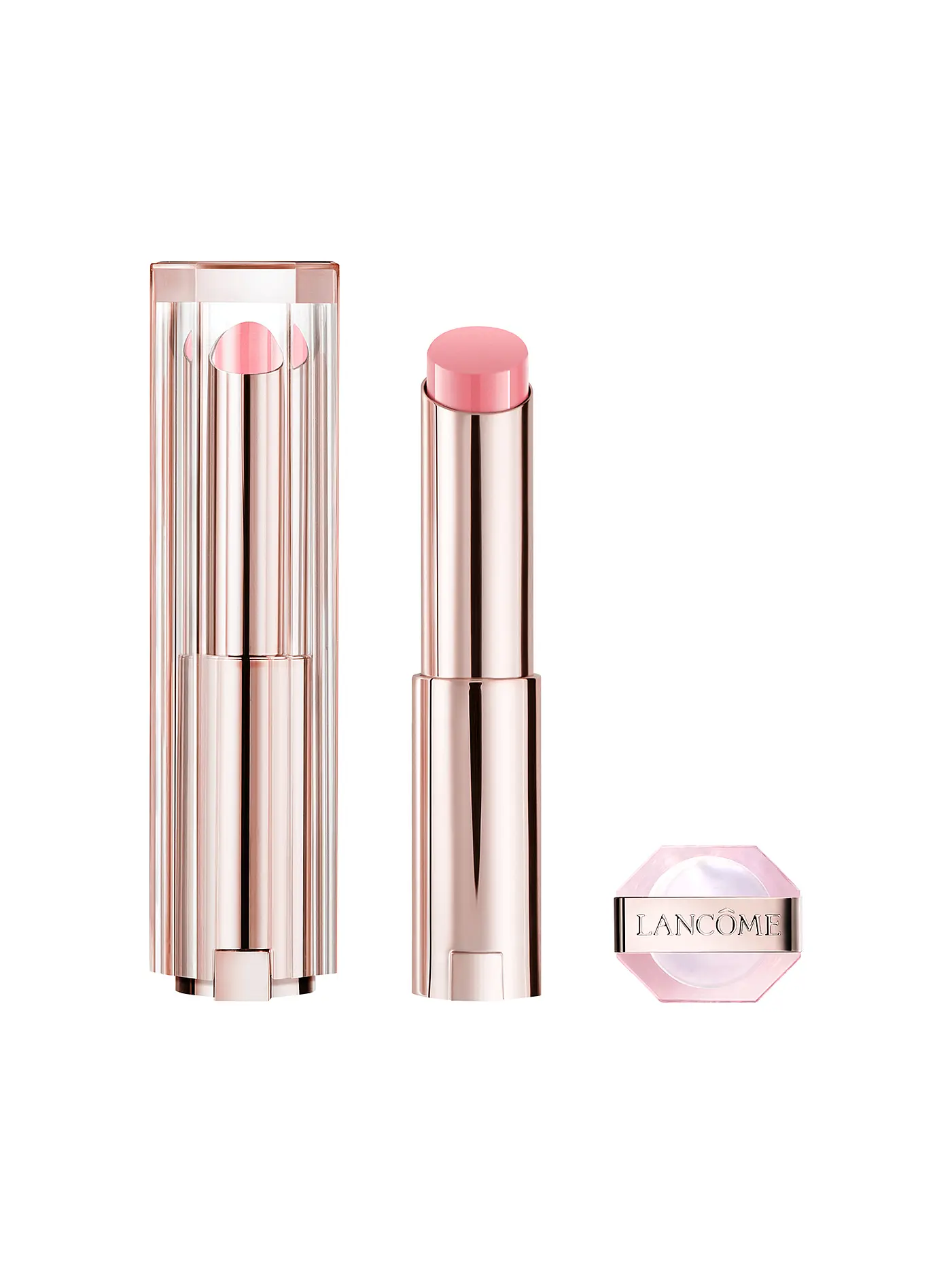 LANCÔME | Lip Idôle Squalane-12 Butterglow Glowy Color Balm (64 Roast me) | rosa